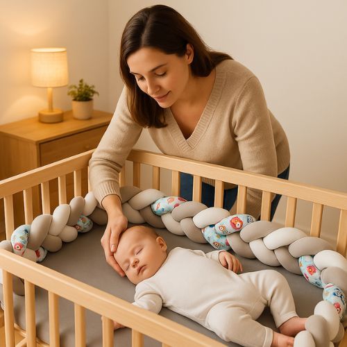 TOUR DE LIT TRESSE | COSY NEST™