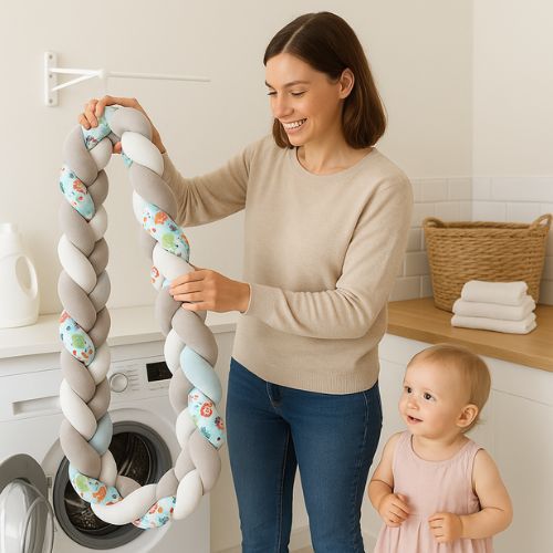 TOUR DE LIT TRESSE | COSY NEST™