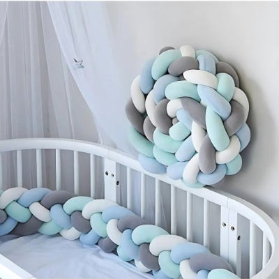 Tresse de lit bebe décorative évolutive pour chambre de rêves