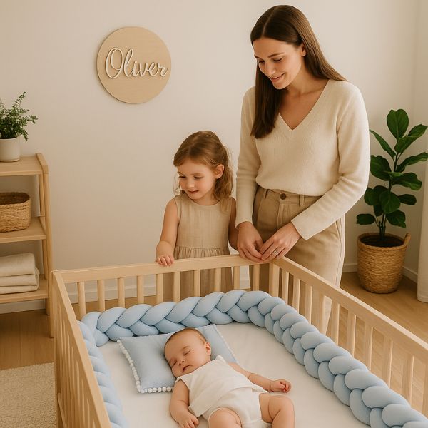 TRESSE DE LIT | COCON BLEU™