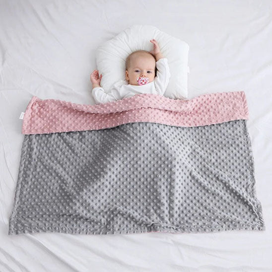 Couverture bébé adaptée à toutes les saisons, légère et chaude