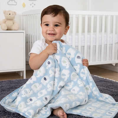 Couverture bébé polyvalente pour toutes situations à la maison