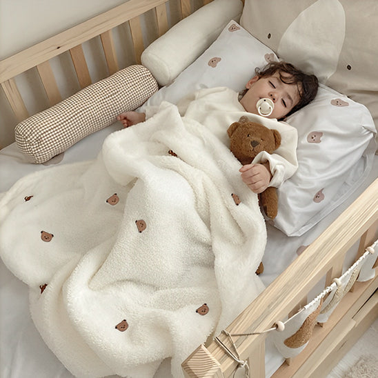 Couverture bébé moelleuse pour un sommeil réparateur