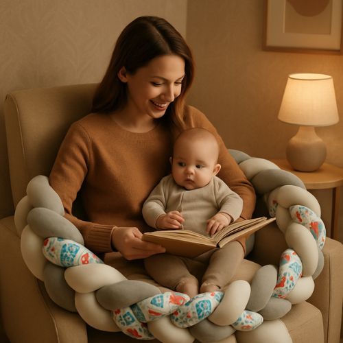 TOUR DE LIT TRESSE  | COSY NEST™