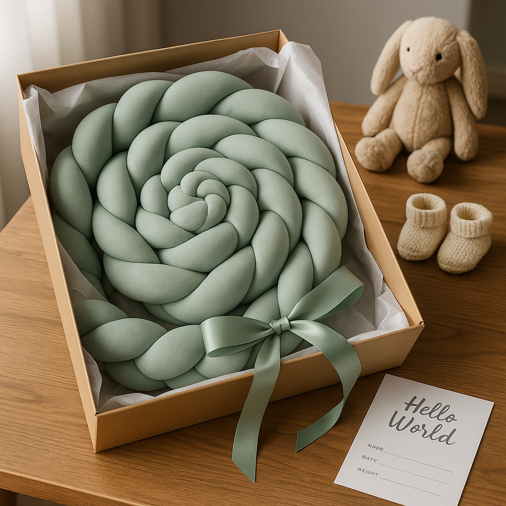 TRESSE DE LIT BÉBÉ | COCON VERT™
