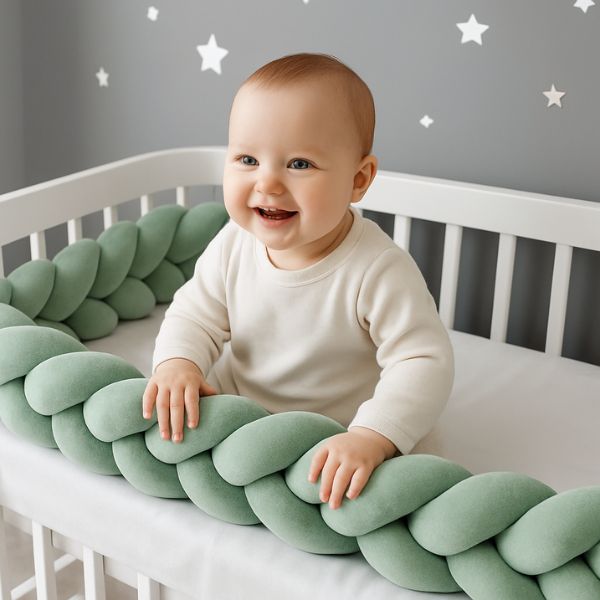 TRESSE DE LIT BÉBÉ | COCON VERT™