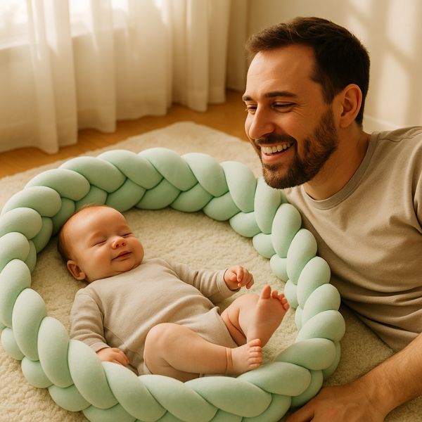 Tresse de lit idéale pour tapis d’éveil bébé