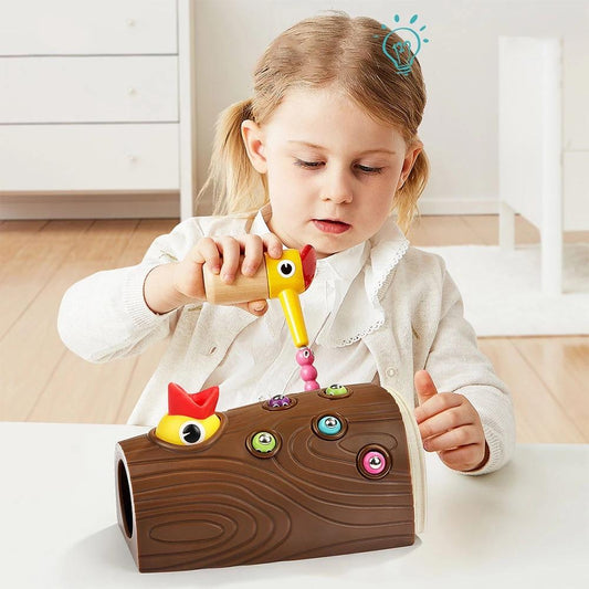 FeedingBird™-Jouets magnétique attrape-ver | Jeux enfants - JEUX EDUCATIFS